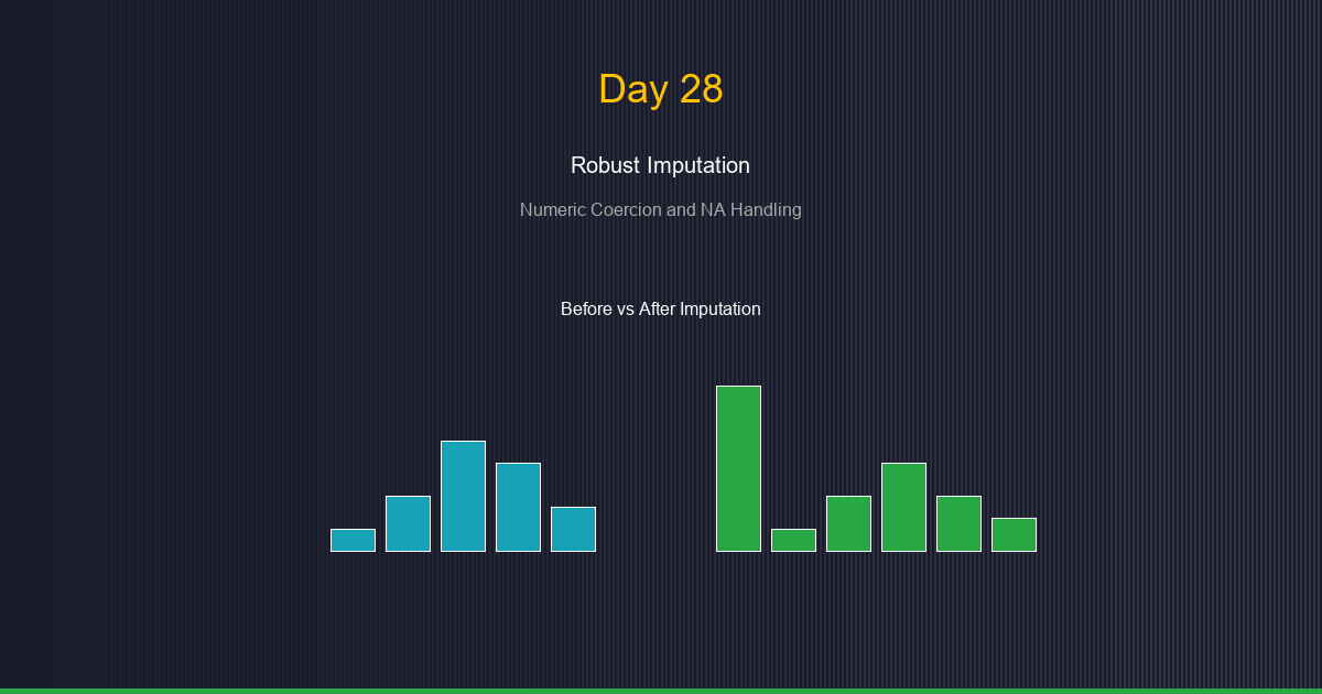 Day 28: Robust Imputation and Numeric Coercion